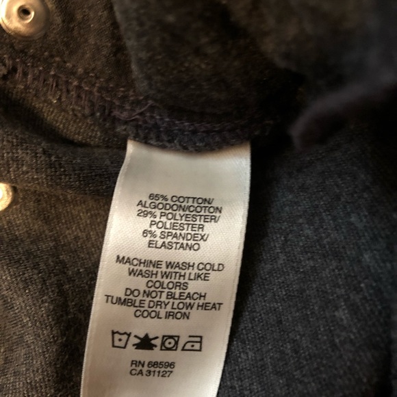 DKNY Gray Pants with Black Sides Size 4 - Picture 5 of 6